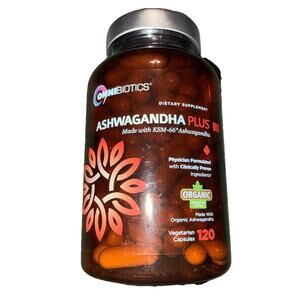 Ashwagandha Plus Made with Ksm-66 120 Capsules 6/2027